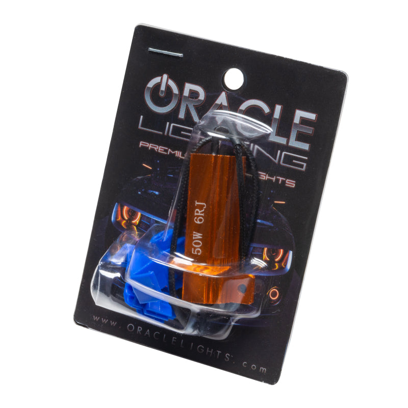 ORACLE LED Load Equalizer 50w/ 6ohm Resistor for Turn Signal Rapid Flash NO RETURNS