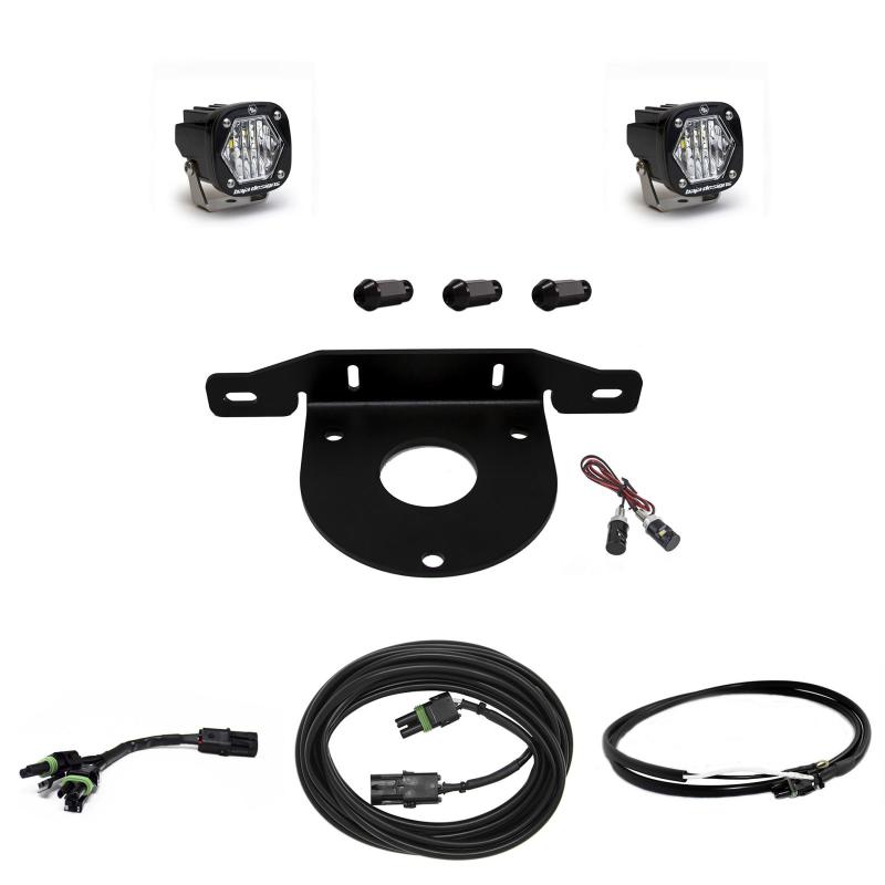 BAJA DESIGNS 2021+ Ford Bronco Dual S1 W/C Reverse Kit w/Upfitter