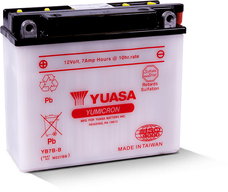 YUASA YB7B-B Yumicron 12 Volt Battery