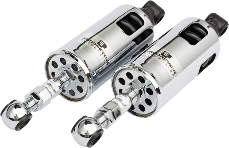 PROGRESSIVE 00-17 Harley Softail 422 Series Shocks  - Chrome