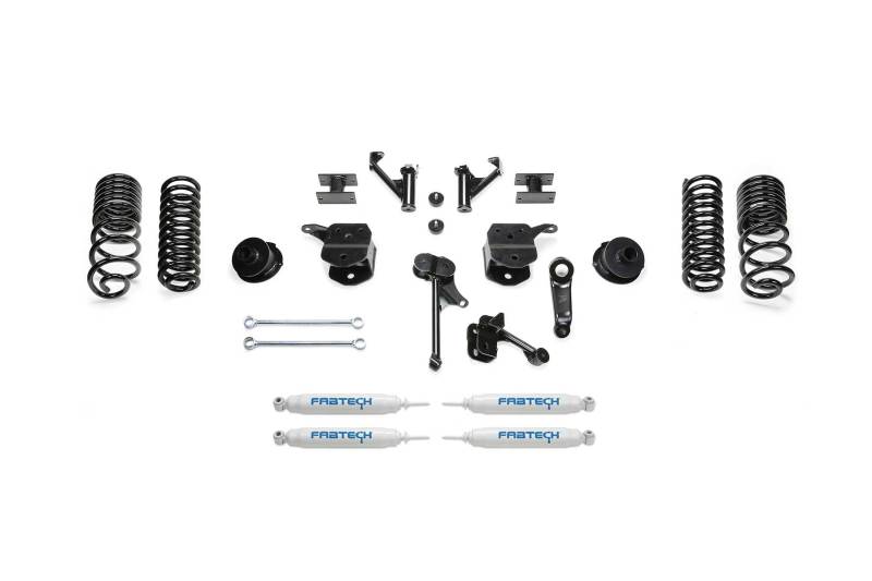 FABTECH 14-18 Ram 2500 4WD 5in Basic Kit w/Perf Shks