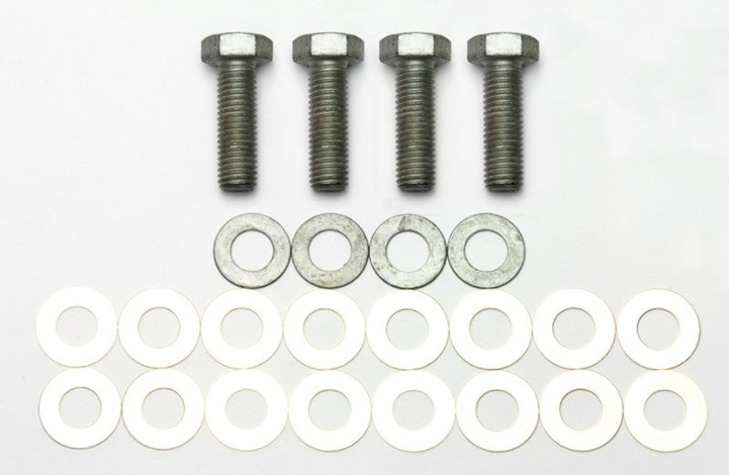 WILWOOD Bolt Kit - M14-2 x 45mm Hex Head w/ Washers and Shims - 4 Pack