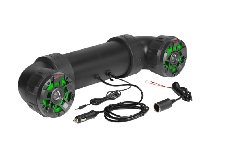 BOSS AUDIO Systems ATV UTV Amplified Bluetooth Sound System 4in Speakers - RGB Illumination