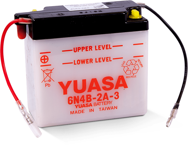 YUASA 6N4B-2A-3 Conventional 6 Volt Battery