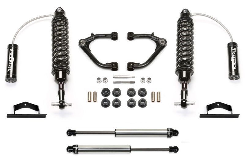 FABTECH 07-13 GM C/K1500 P/U & 14-18 C/K1500 P/U w/oE Forg Stl UCA 2in UCA Kit w/Dl 2.5 & 2.25