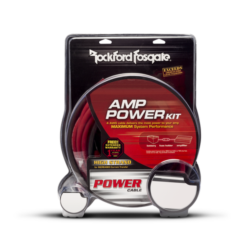 ROCKFORD FOSGATE 8 AWG Complete Installation Kit