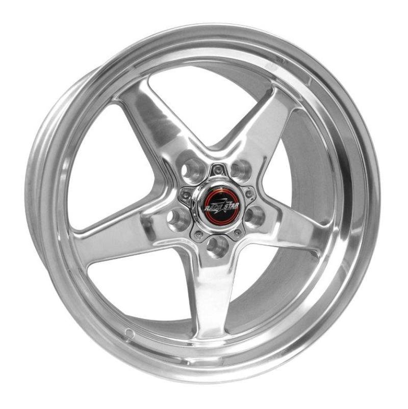 RACE STAR 92 Drag Star 17x9.50 5x115bc 6.13bs Direct Drill Polished Wheel