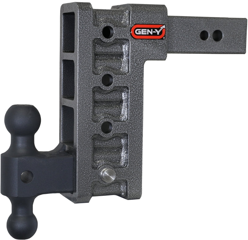 Gen-Y Mega Duty 2.5in Shank 9in Drop 3500lb TW 32K Hitch w/GH-0161 Dual-Ball