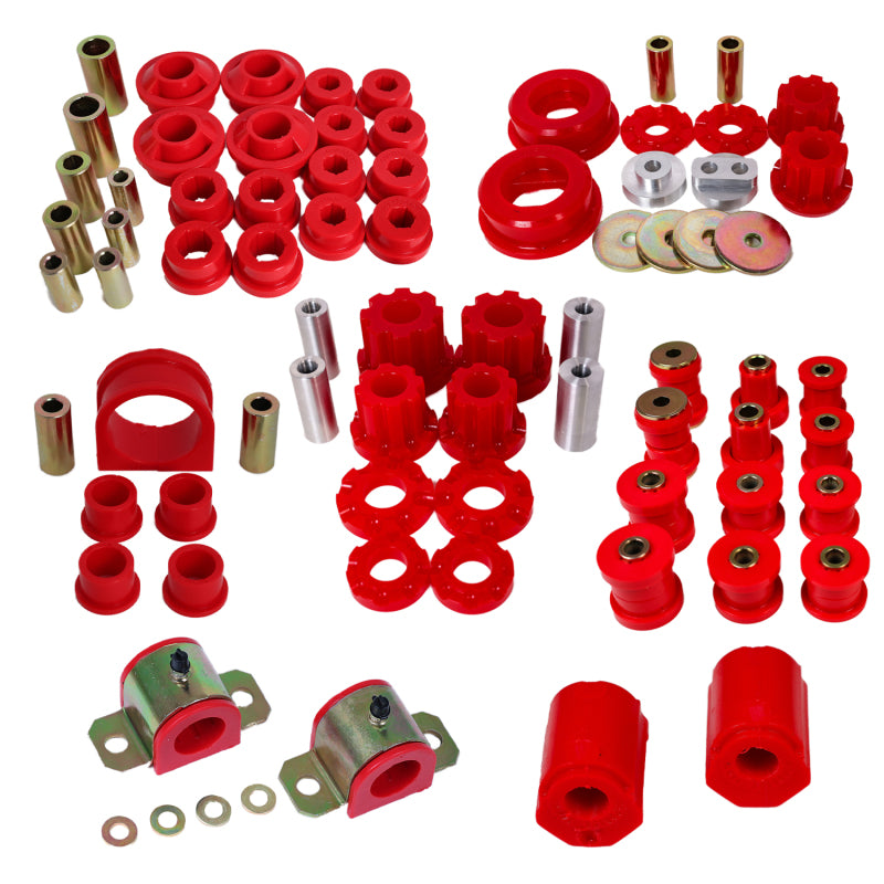 ENERGY SUSPENSION 01-05 Lexus IS300 Hyper-Flex Master Bushing Set - Red