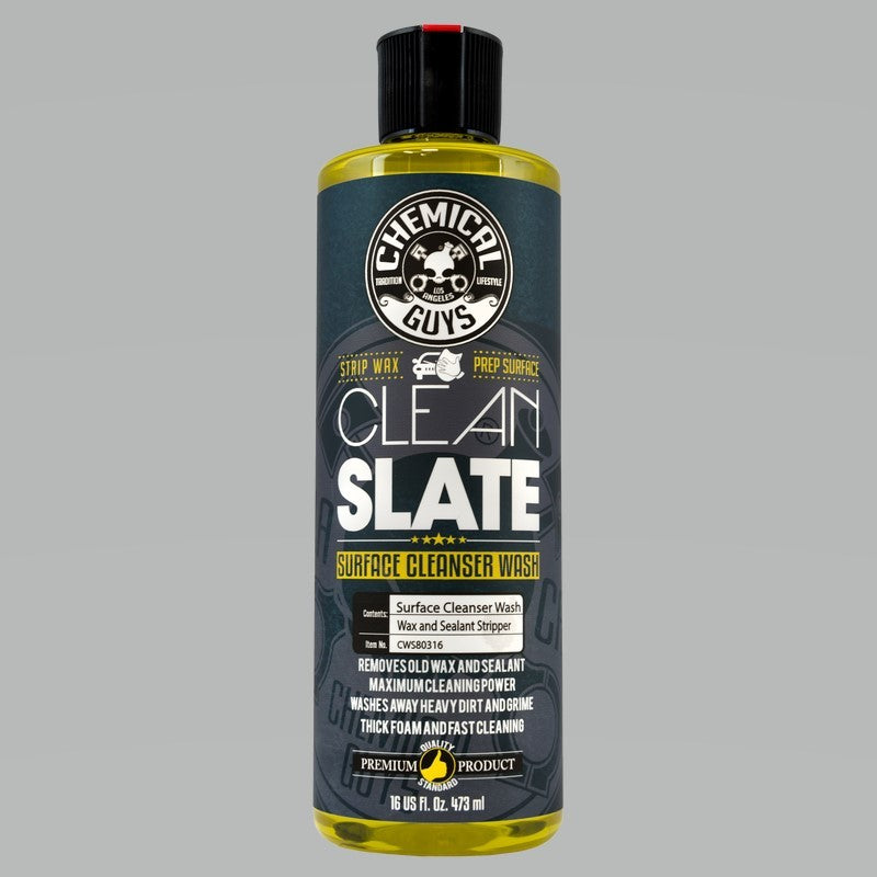 CHEMICAL GUYS Clean Slate Surface Cleanser Wash Soap - 16oz - Case of 6