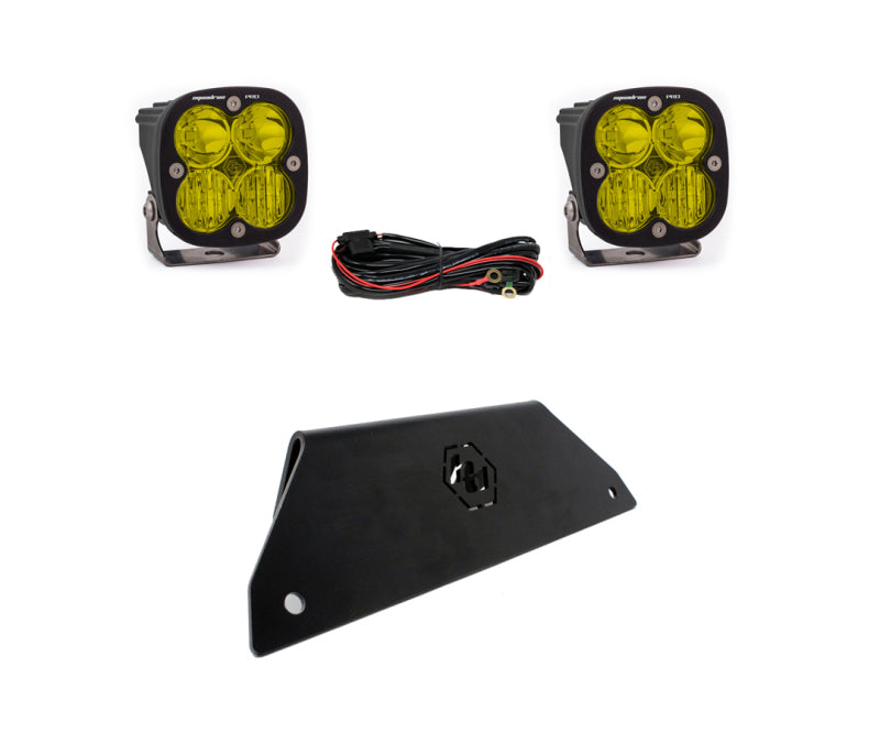 BAJA DESIGNS Polaris RZR Pro XP Lower Bumper LED Light Kit Pro D/C Amber