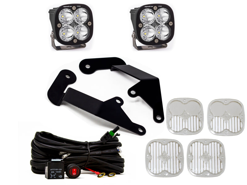 BAJA DESIGNS 21+ Ford Bronco Sport Squadron Pro Spot LED Light Pods - Clear