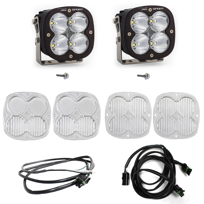 BAJA DESIGNS 2021+ Ford Bronco A Piller Light Kit XL Sport Spot w/Upfitter