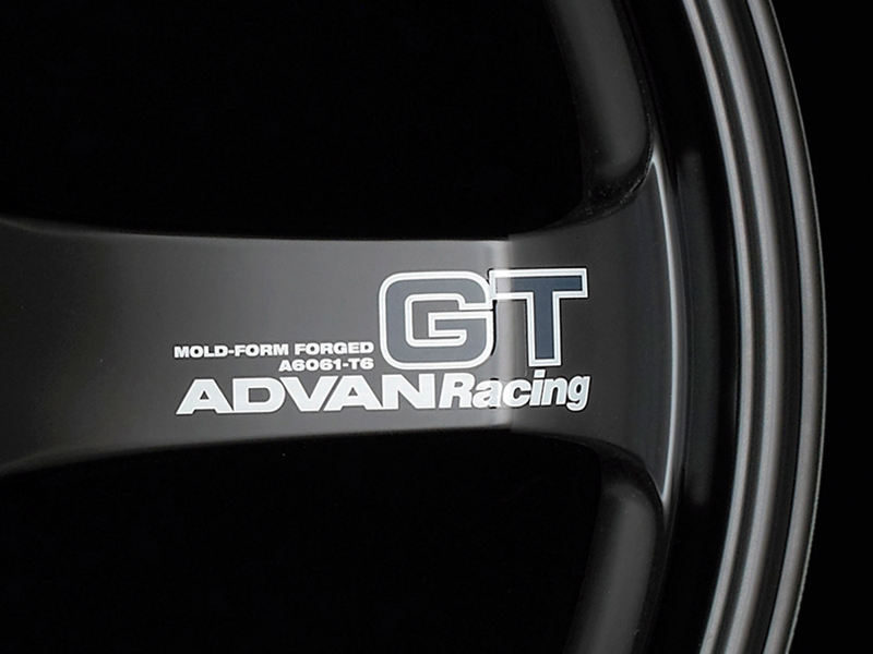 ADVAN GT Sticker (White) - 2 Pack