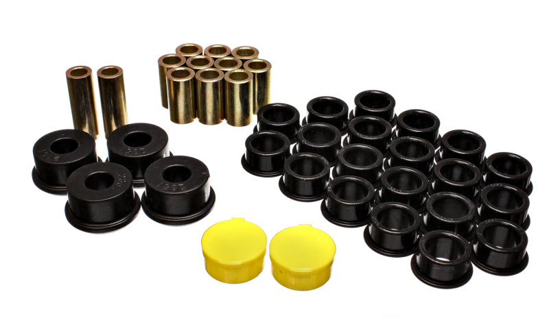 ENERGY SUSPENSION 91-94 Nissan Sentra/NX1600/2000 Black Rear Control Arm Bushing Set