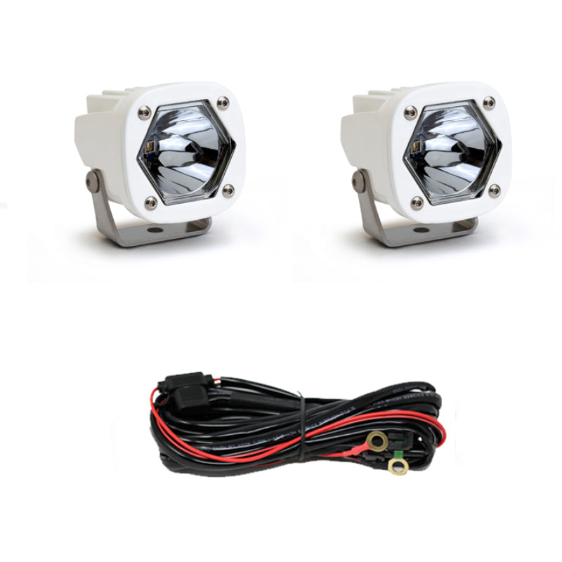 BAJA DESIGNS LED LIght Pods S1 Spot Laser White Pair