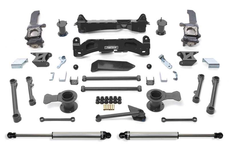 FABTECH 10-13 Toyota FJ 4WD 6in Basic Sys w/Rr Dlss Shks