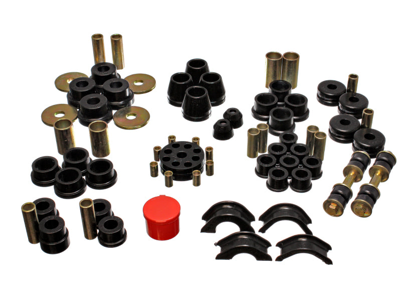 ENERGY SUSPENSION 70-70 Nissan 240Z Black Hyper-Flex Master Bushing Set