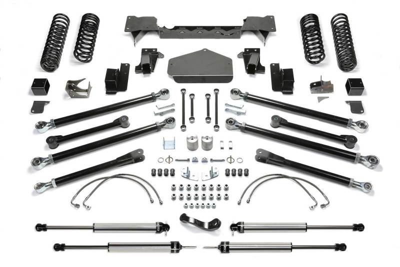 FABTECH 07-18 Jeep JK 2-Door 5in Crawler Lt w/Dlss Shks