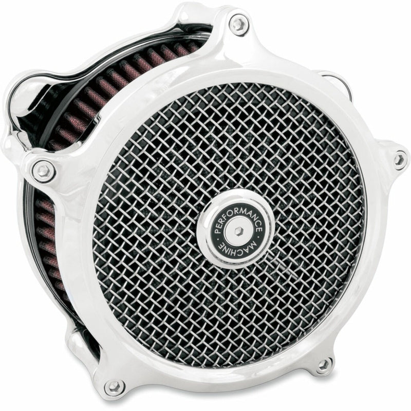 PERFORMANCE MACHINE Air Cleaner Slim - Chrome