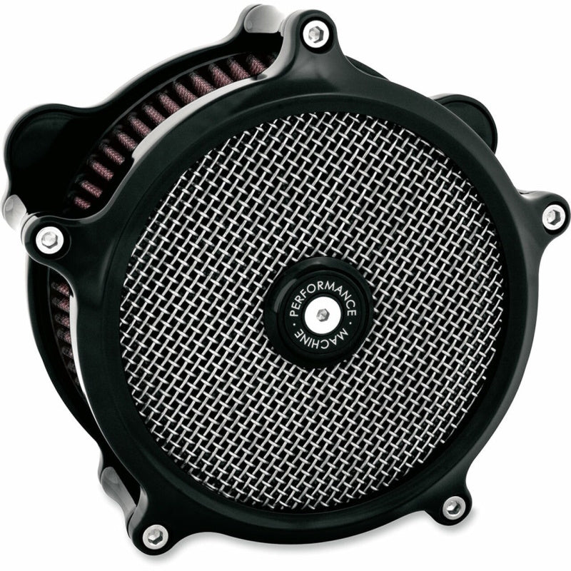 PERFORMANCE MACHINE Air Cleaner Slim - Black Ano