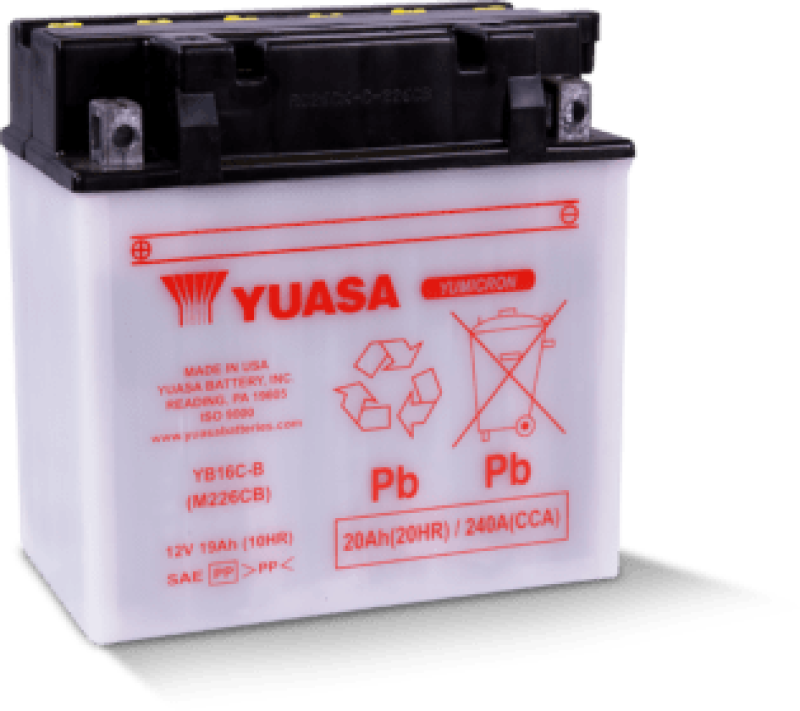 YUASA YB16C-B Yumicron CX 12 Volt Battery