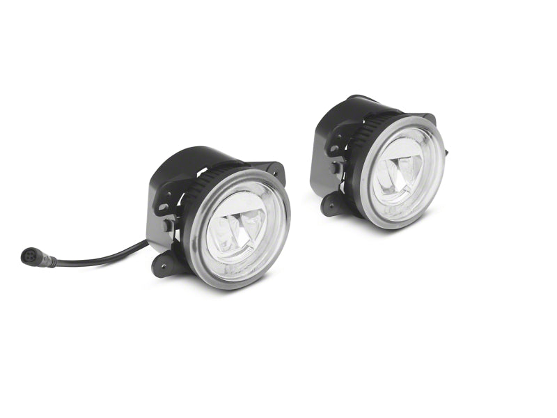 RAXIOM 10-23 Jeep Wrangler JK & JL Axial Series LED DRL Fog Lights