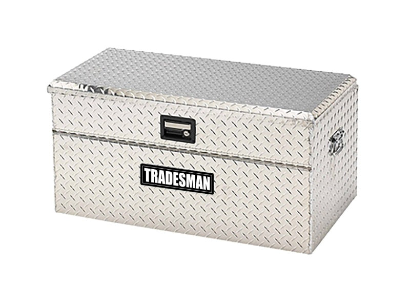 TRADESMAN Aluminum Flush Mount Truck Tool Box (40in.) - Brite