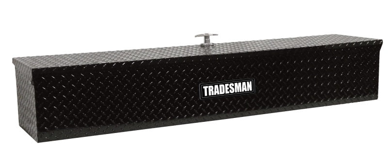 TRADESMAN Aluminum Flush Mount Truck Tool Box (48in.) - Black