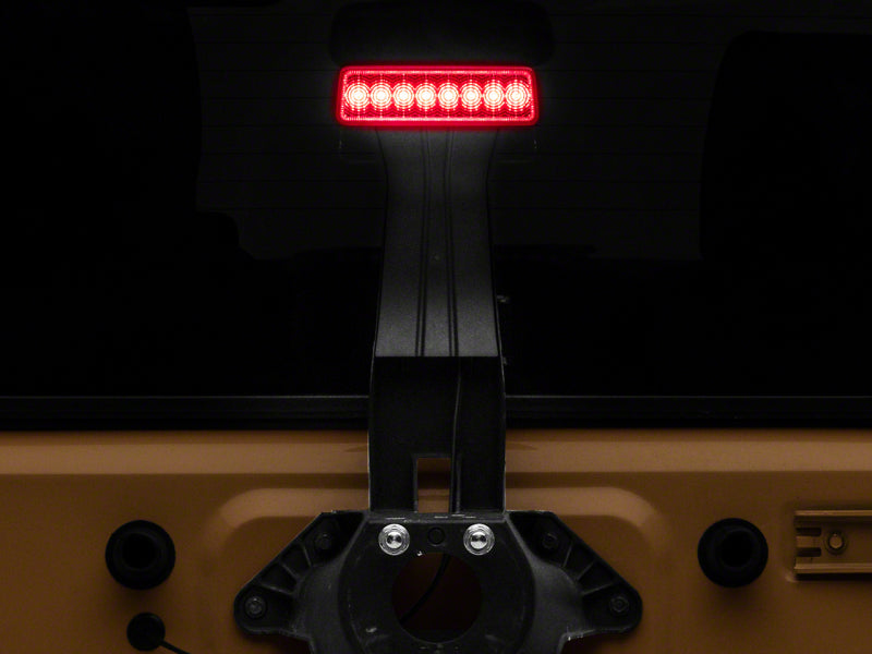 RAXIOM07-18 Jeep Wrangler JK Axial Series Hyper Flash LED Third Brake Light- Red