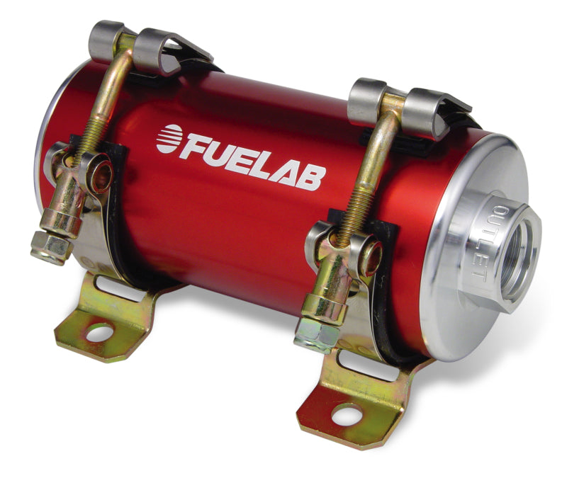 FUELAB Prodigy High Power EFI In-Line Fuel Pump - 1800 HP - Red