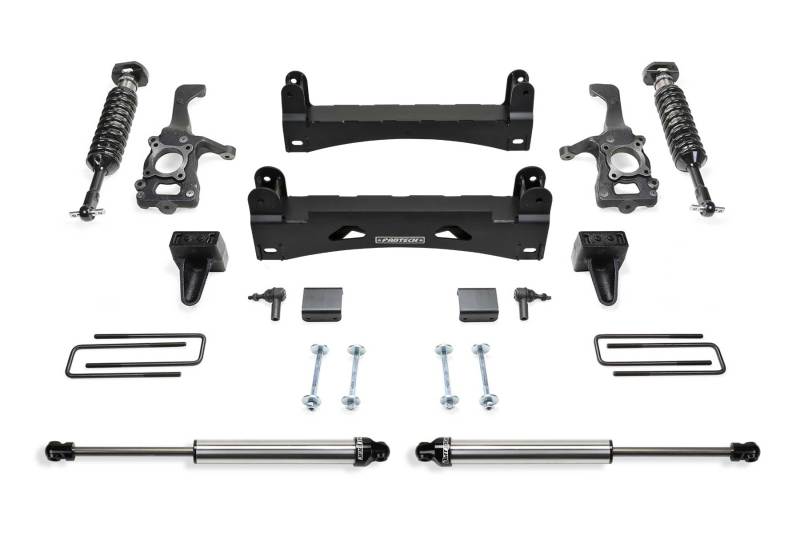 FABTECH 15-20 Ford F150 2WD 6in Perf Sys w/2.5 & 2.25