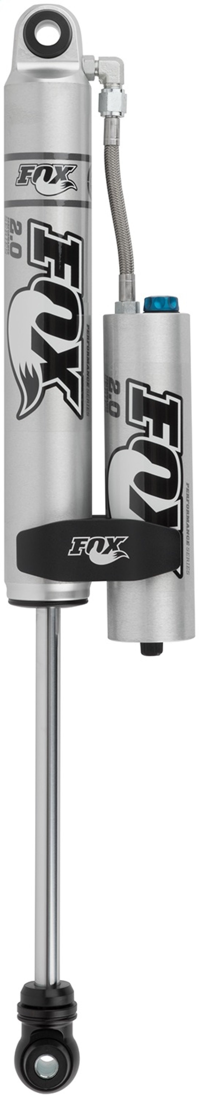 FOX 99-04 Ford SD 2.0 Performance Series 9.6in Smooth Body R/R Front Shock w/CD Adj. / 1.5-3in. Lift