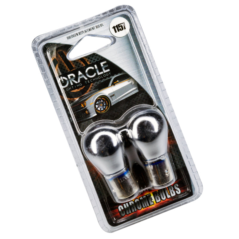 ORACLE 1157 Chrome Bulbs (Pair) - White NO RETURNS