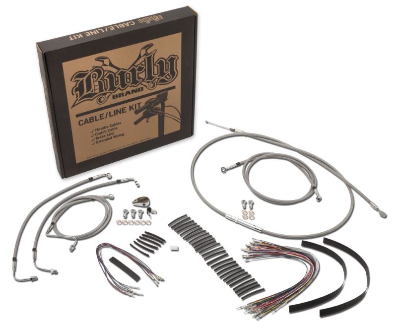 BURLY BRAND Control Kit 13in Bagger - Stainless Steel