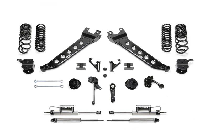 FABTECH 14-18 Ram 2500 4WD 7in Radius Arm Kit w/2.25 Dlss