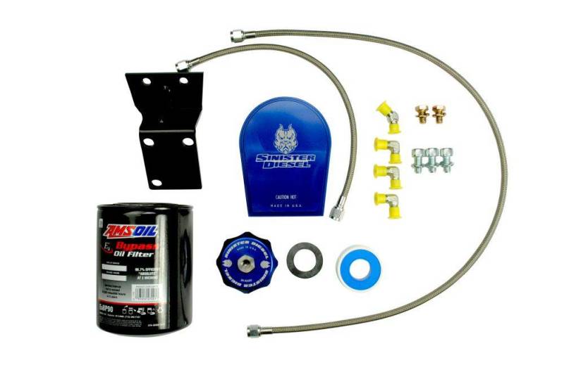 SINISTER DIESEL 19-20 Dodge Cummins 6.7L Bypass Oil Filter System