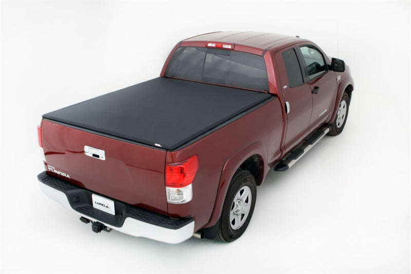 LUND 07-17 Toyota Tundra (6.5ft. Bed) Genesis Elite Tri-Fold Tonneau Cover - Black