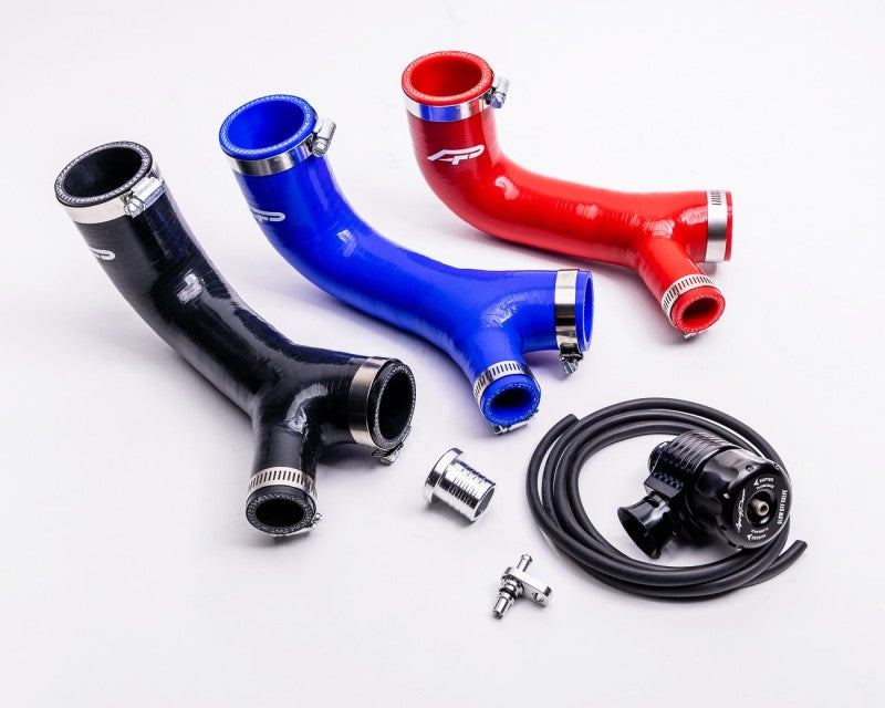 AGENCY POWER Can-Am Maverick X3 Turbo Adjustable Blow Off Valve w/Silicone Hose Kit - Black