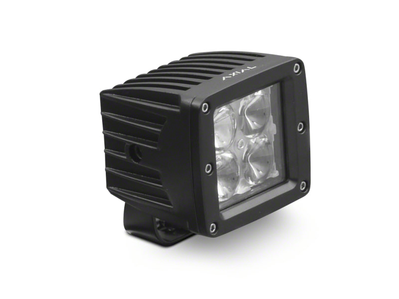 RAXIOM Axial Series 3-In 4-LED Cube Light Flood Beam Universal (Some Adaptation May Be Required)