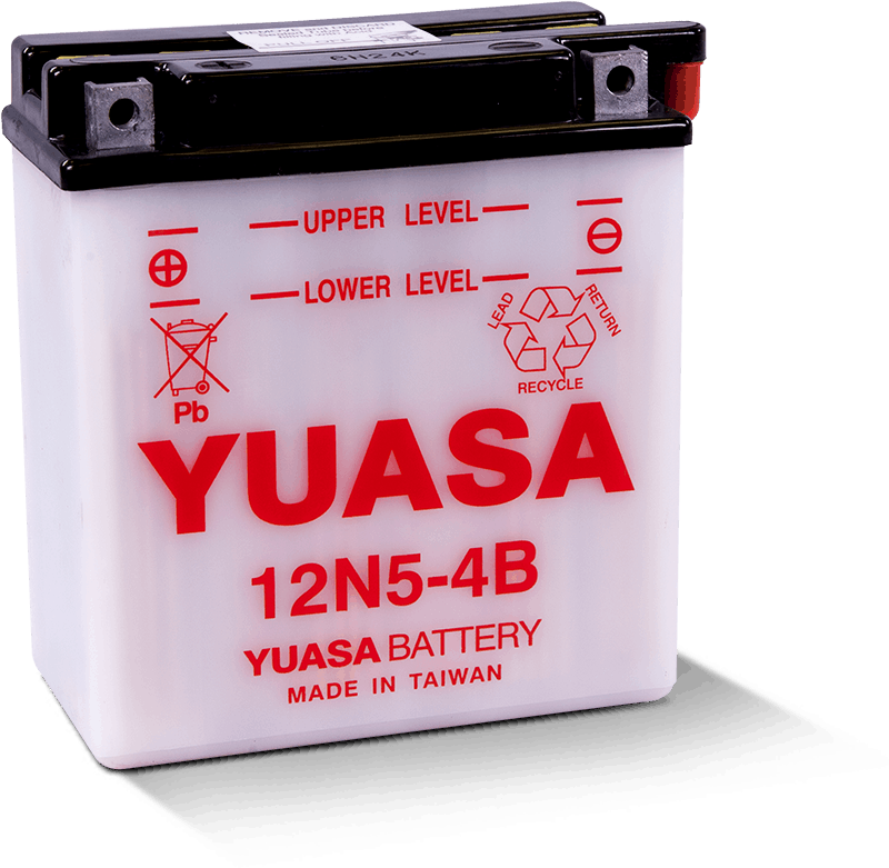 YUASA 12N5-4B Conventional 12 Volt Battery