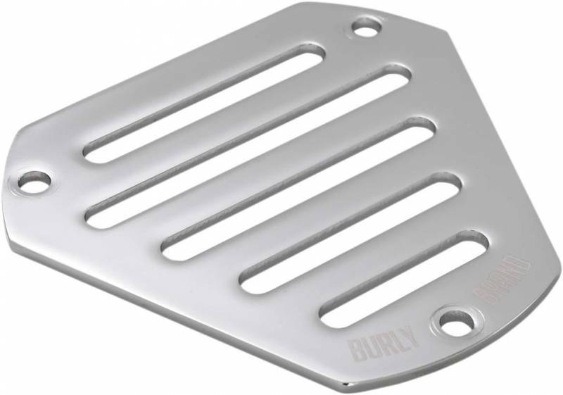 BURLY BRAND Hex Faceplate Slotted - Chrome