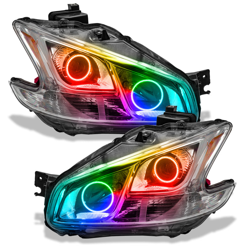 ORACLE 09-13 Nissan Maxima SMD HL (Non-HID)-Chrome - ColorSHIFT w/ Simple Controller SEE WARRANTY