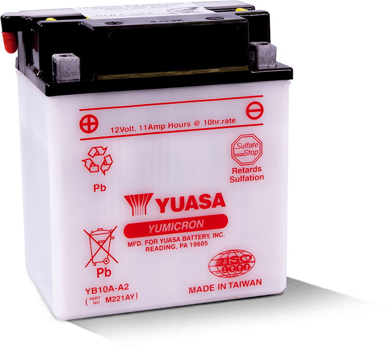 YUASA YB10A-A2 Yumicron 12 Volt Battery