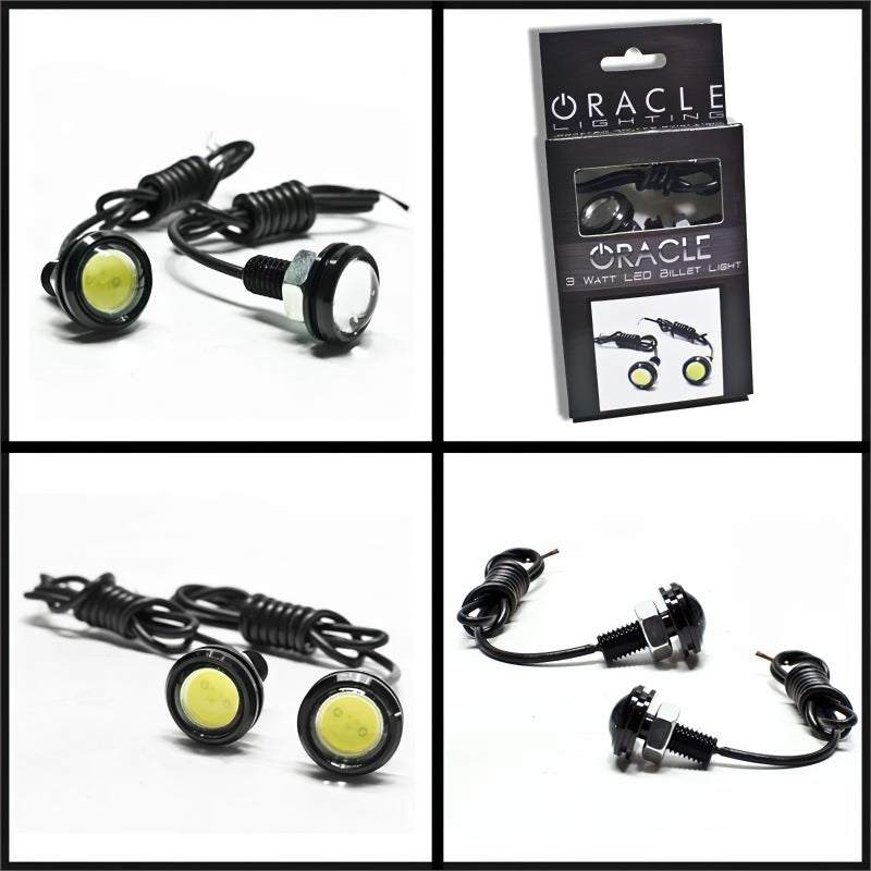 ORACLE 3W Universal Cree LED Billet Light - White NO RETURNS