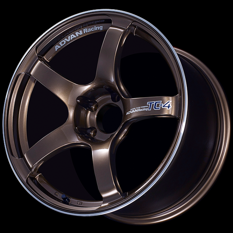 ADVAN TC4 18x8.8 +38 5-114.3 Racing Umber Bronze Wheel