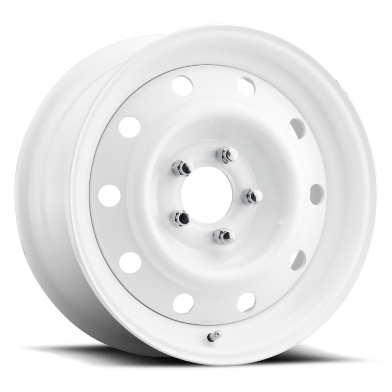 MOBELWAGEN MW-901W Stahl 16x7in / 5x112 BP / 30mm Offset / 2.95mm Bore - White Wheel