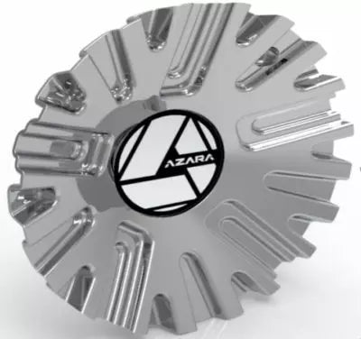 AZA-522 Cap Chrome for 20,22,24,26,28,30 Wheels - C270L176S-CH