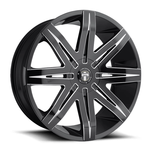 dub 1pc s227 stacks gloss black milled