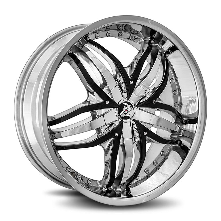 diablo wheels angel chrome with black insert